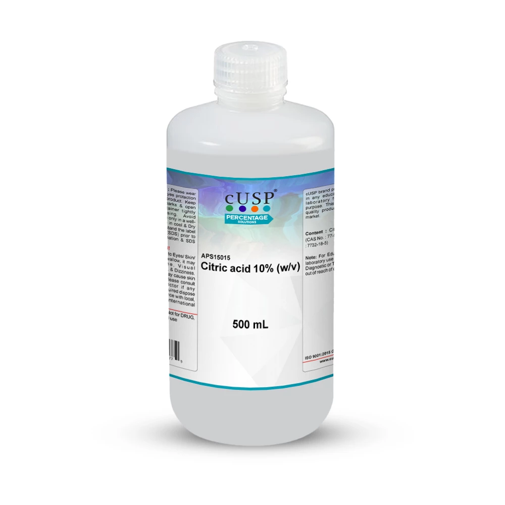 Citric Acid 10% W/V