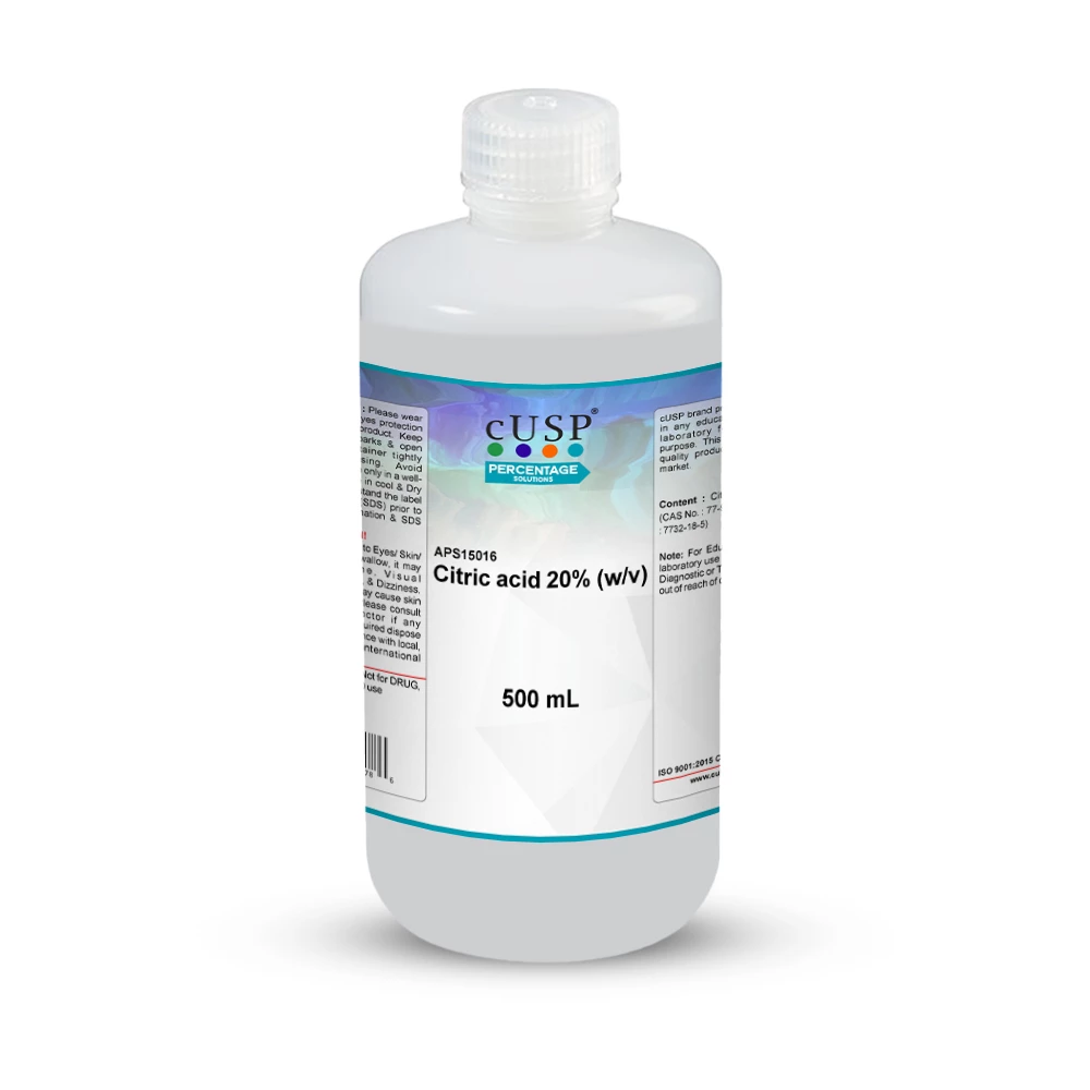 Citric Acid 20 % W/V