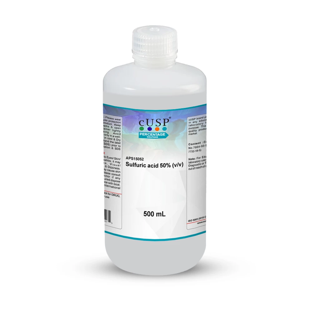 Sulfuric Acid 50% V/V