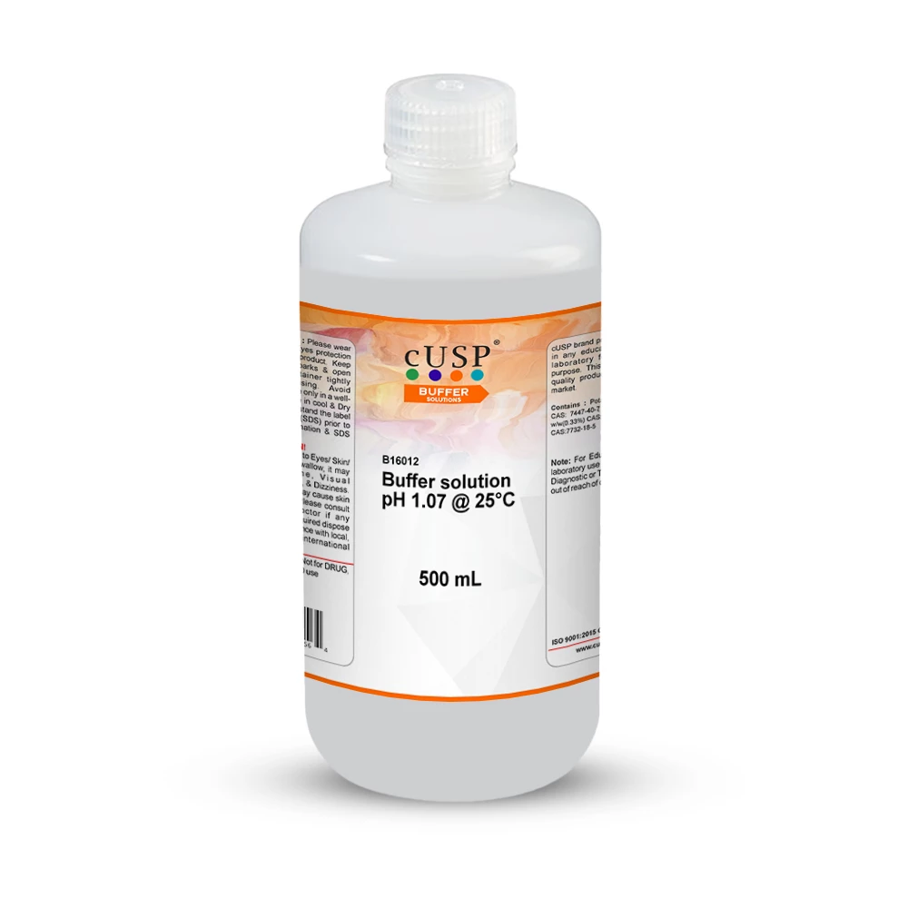 Buffer Solution pH 1.07 @ 25°C