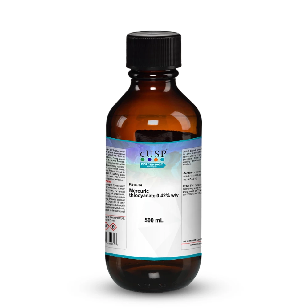Mercuric Thiocyanate 0.42% W/V