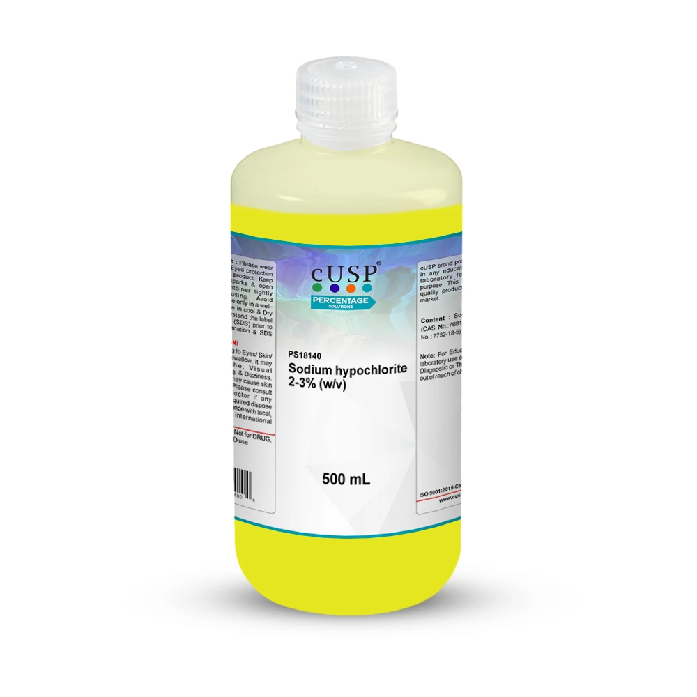 Sodium Hypochlorite 2-3% W/V