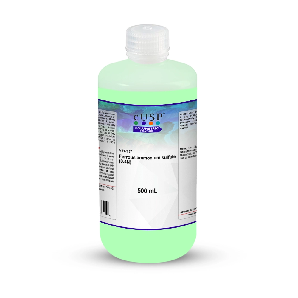 Ferrous Ammonium Sulfate 0.400N