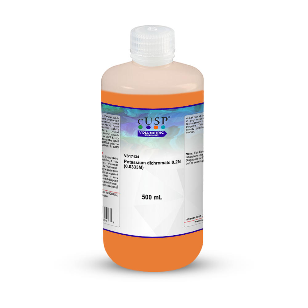 Potassium Dichromate 0.200N (0.0333M)