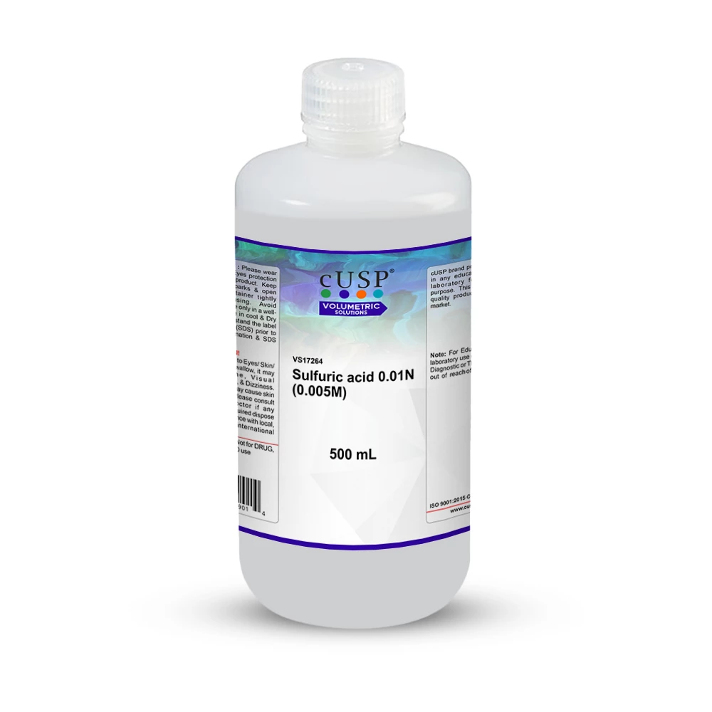 Sulfuric Acid 0.010N (0.005M)