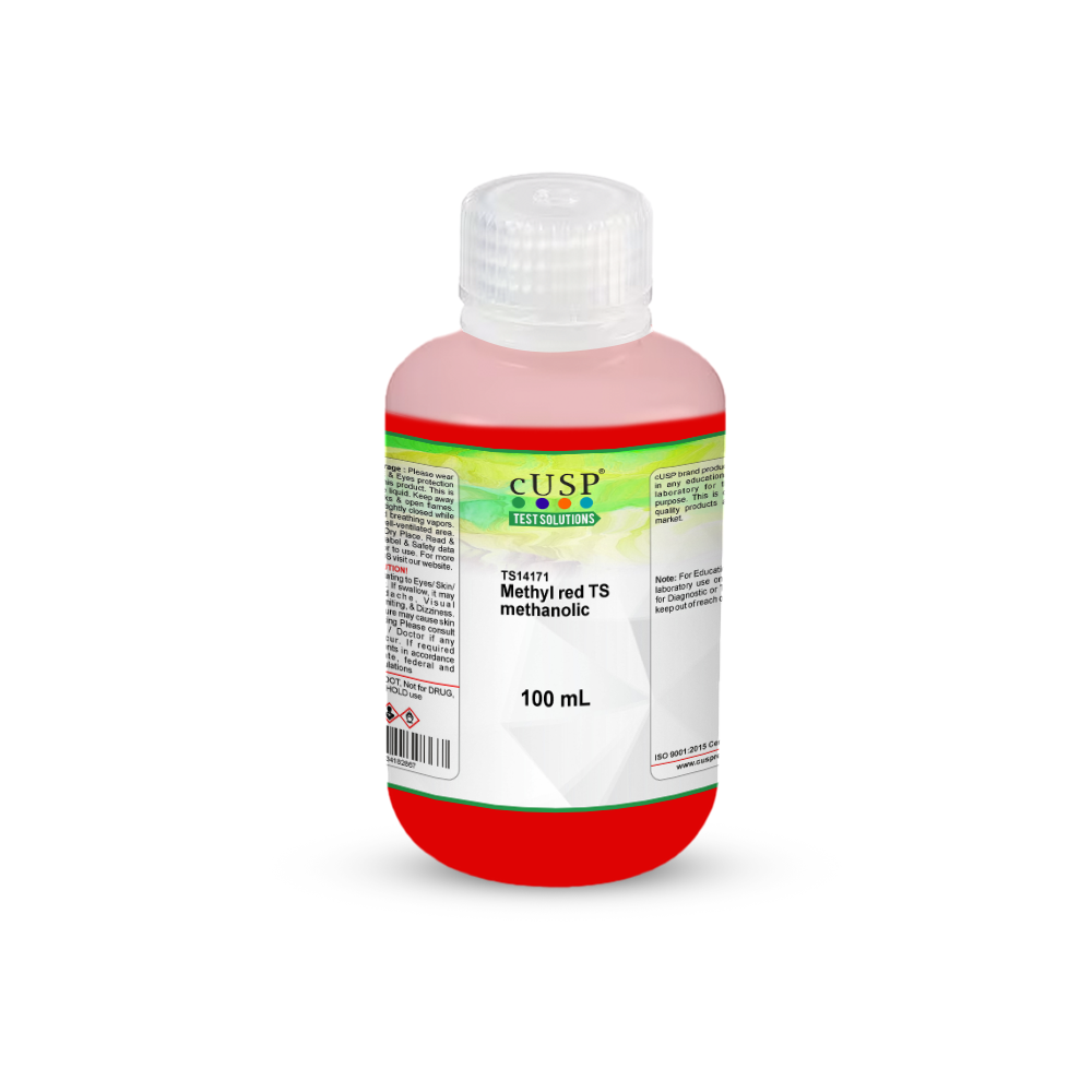 TS14171 Methyl Red TS, Methanolic Methyl Red TS, Methanolic | cUSP