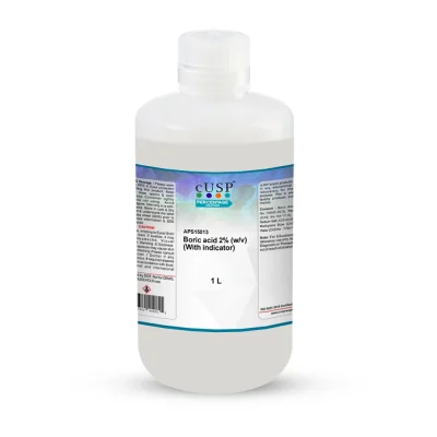 Boric Acid 2% W/V With Indicator