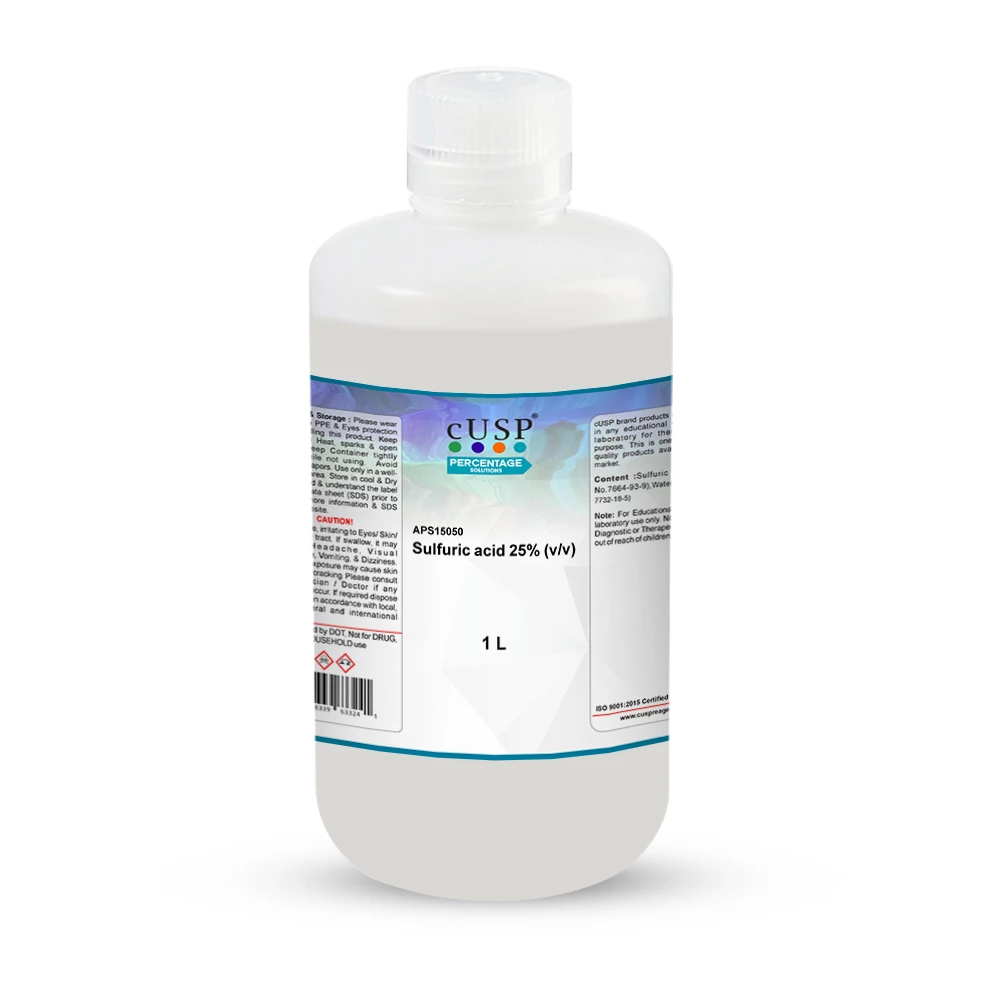 Aps15050 Sulfuric Acid 25% V/V | cUSP Sulfuric Acid 25% V/V