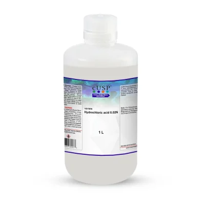 Hydrochloric Acid 0.020N (0.020M)