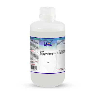 Sodium Hydroxide 0.010N (0.01M) In Meoh
