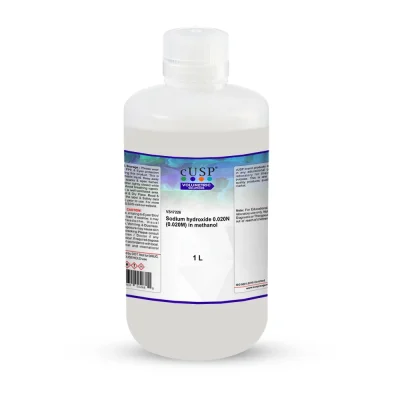 Sodium Hydroxide 0.020N (0.020M) In Meoh