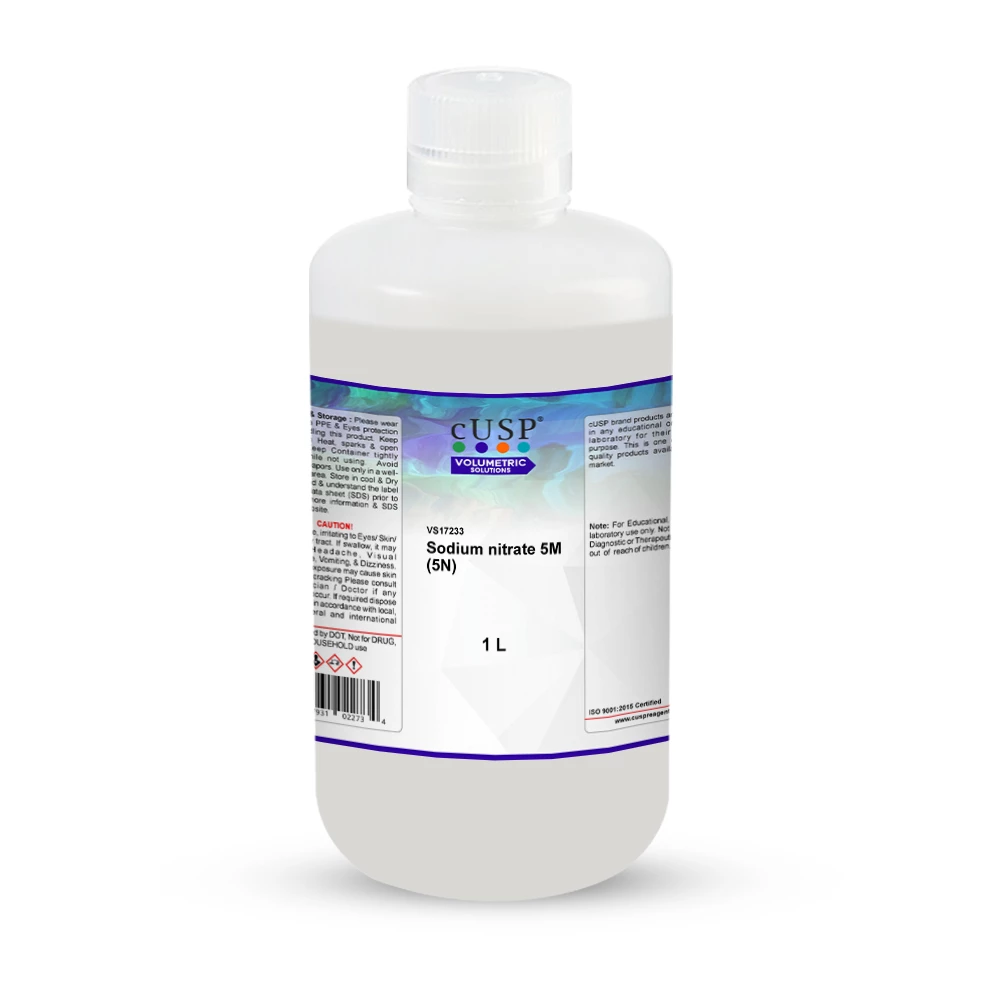 Vs17233 Sodium Nitrate 5M (5N) | cUSP Sodium Nitrate 5M (5N)