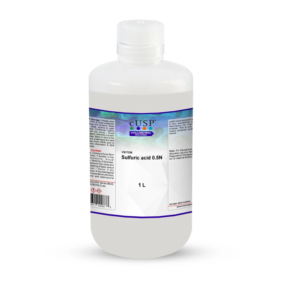 Vs17256 Sulfuric Acid 0.500N | cUSP Sulfuric Acid 0.500N